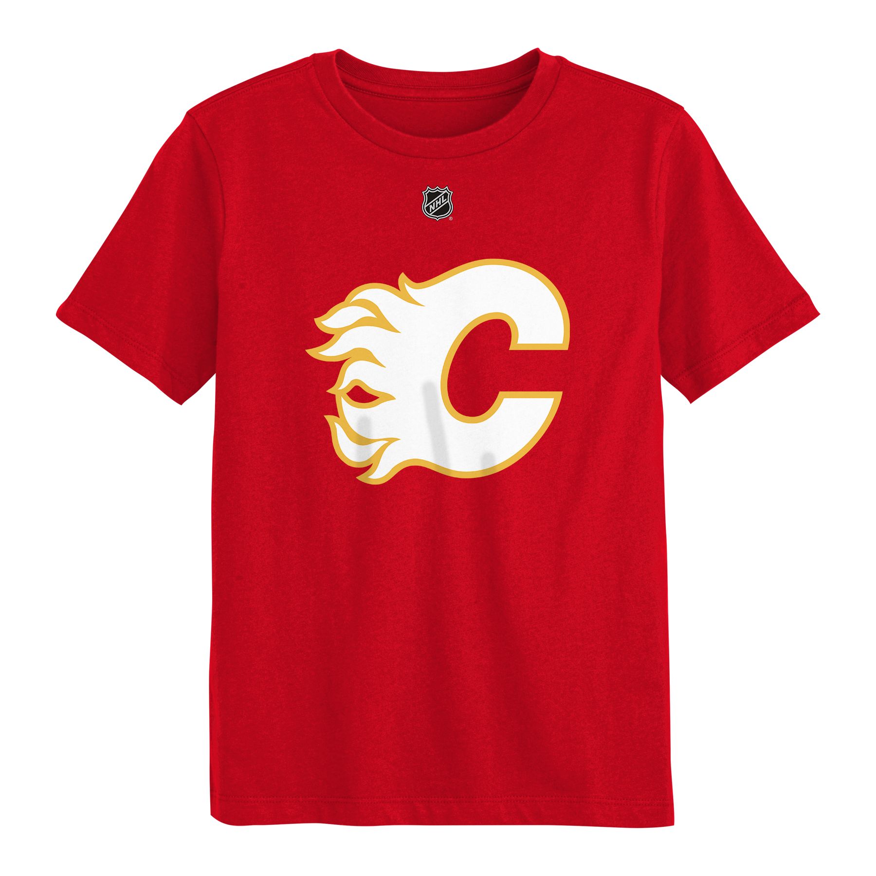 Child Calgary Flames NHL Wolf Player Tee