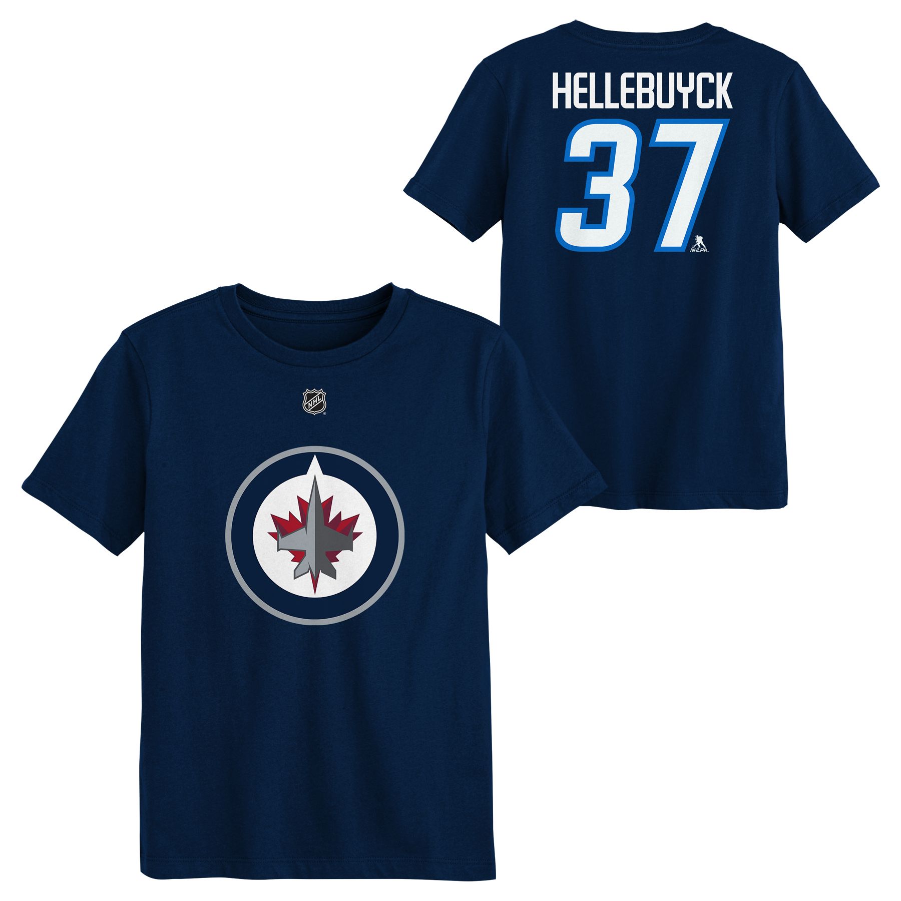 Child Winnipeg Jets Outerstuff Hellebuyck T Shirt