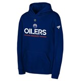Youth Edmonton Oilers Outerstuff Apro Wordmark Hoodie Front_Angled_Left