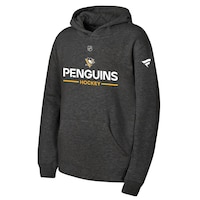 Youth Pittsburgh Penguins Outerstuff Apro Wordmark Hoodie