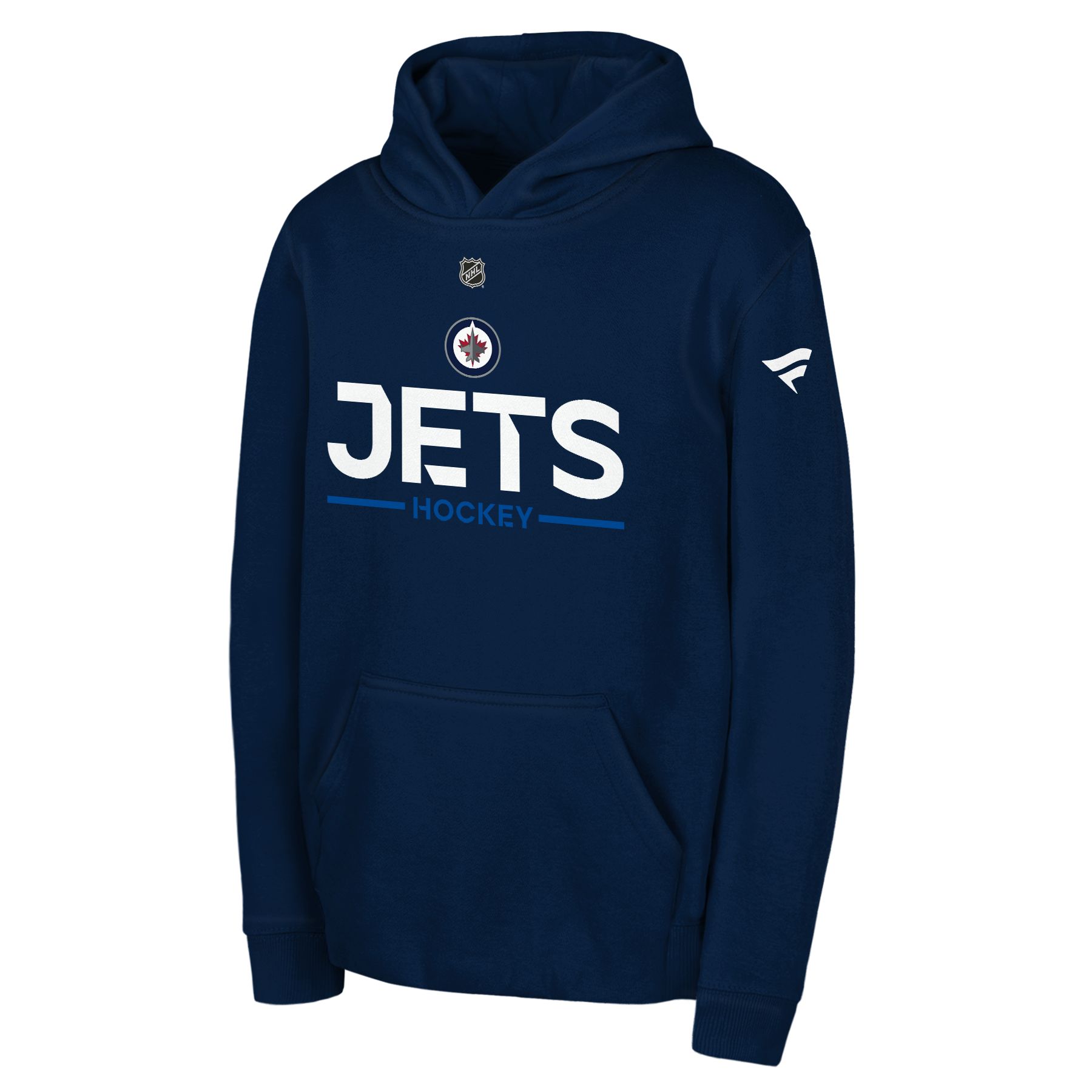 Youth Winnipeg Jets Outerstuff Apro Wordmark Hoodie