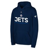 Youth Winnipeg Jets Outerstuff Apro Wordmark Hoodie