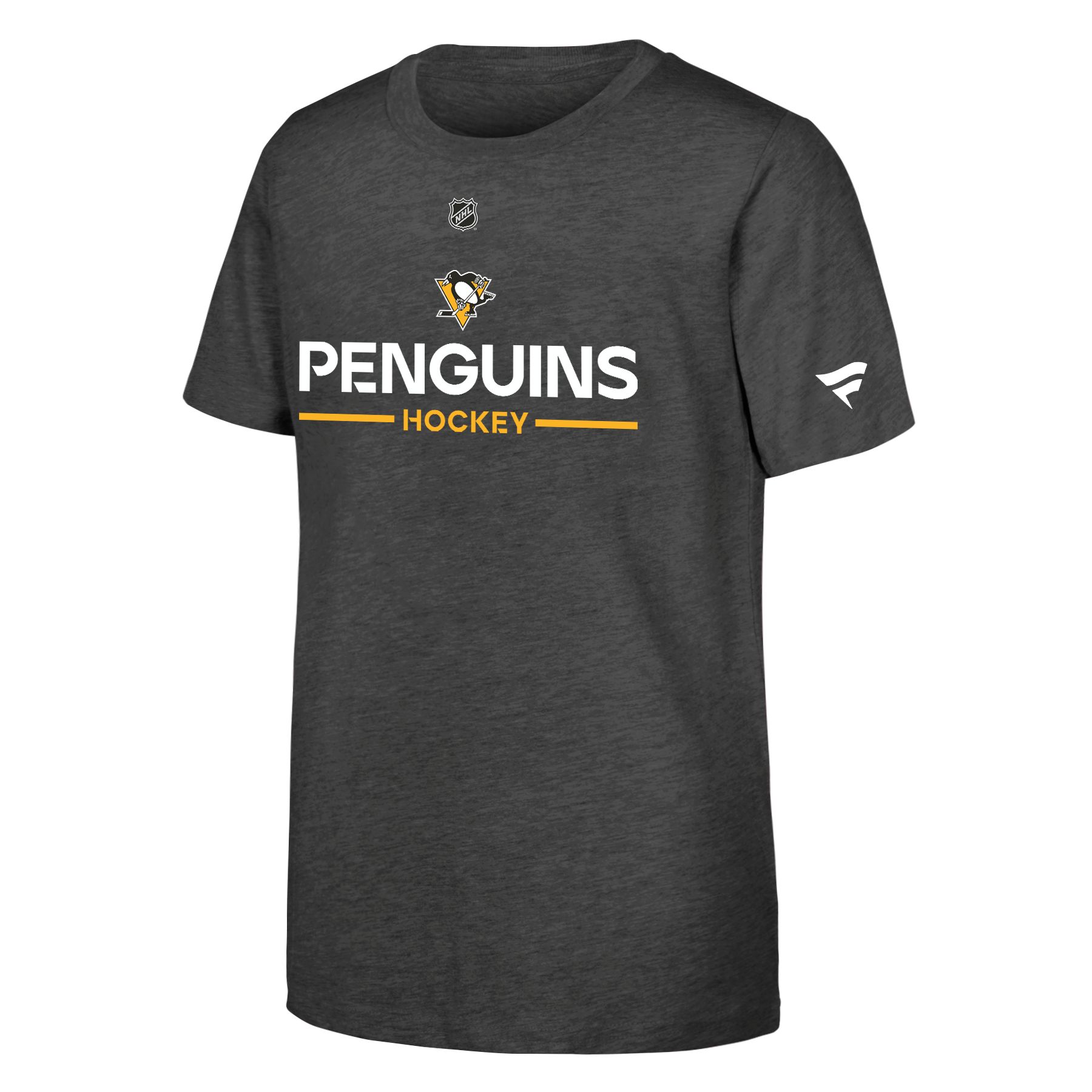 Youth Pittsburgh Penguins Outerstuff Apro Wordmark T-Shirt