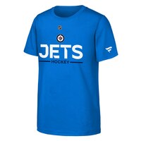 Youth Winnipeg Jets Outerstuff Apro Wordmark T-Shirt