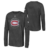 Youth Montreal Canadiens Outerstuff Apro Secondary Long Sleeve T-Shirt Composite_or_Mixed