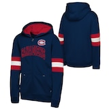 Youth Montreal Canadiens Outerstuff Modern Fan Full Zip Hoodie Composite_or_Mixed