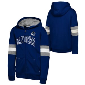 Youth Vancouver Canucks Outerstuff Modern Fan Full Zip Hoodie