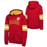 Youth Calgary Flames Outerstuff Modern Fan Full Zip Hoodie Composite_or_Mixed