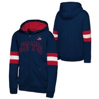 Youth Winnipeg Jets Outerstuff Modern Fan Full Zip Hoodie Composite_or_Mixed