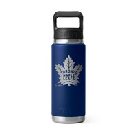 Toronto Maple Leafs YETI Rambler 26 oz Straw Water Bottle