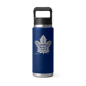 Toronto Maple Leafs YETI Rambler 26 oz Straw Water Bottle