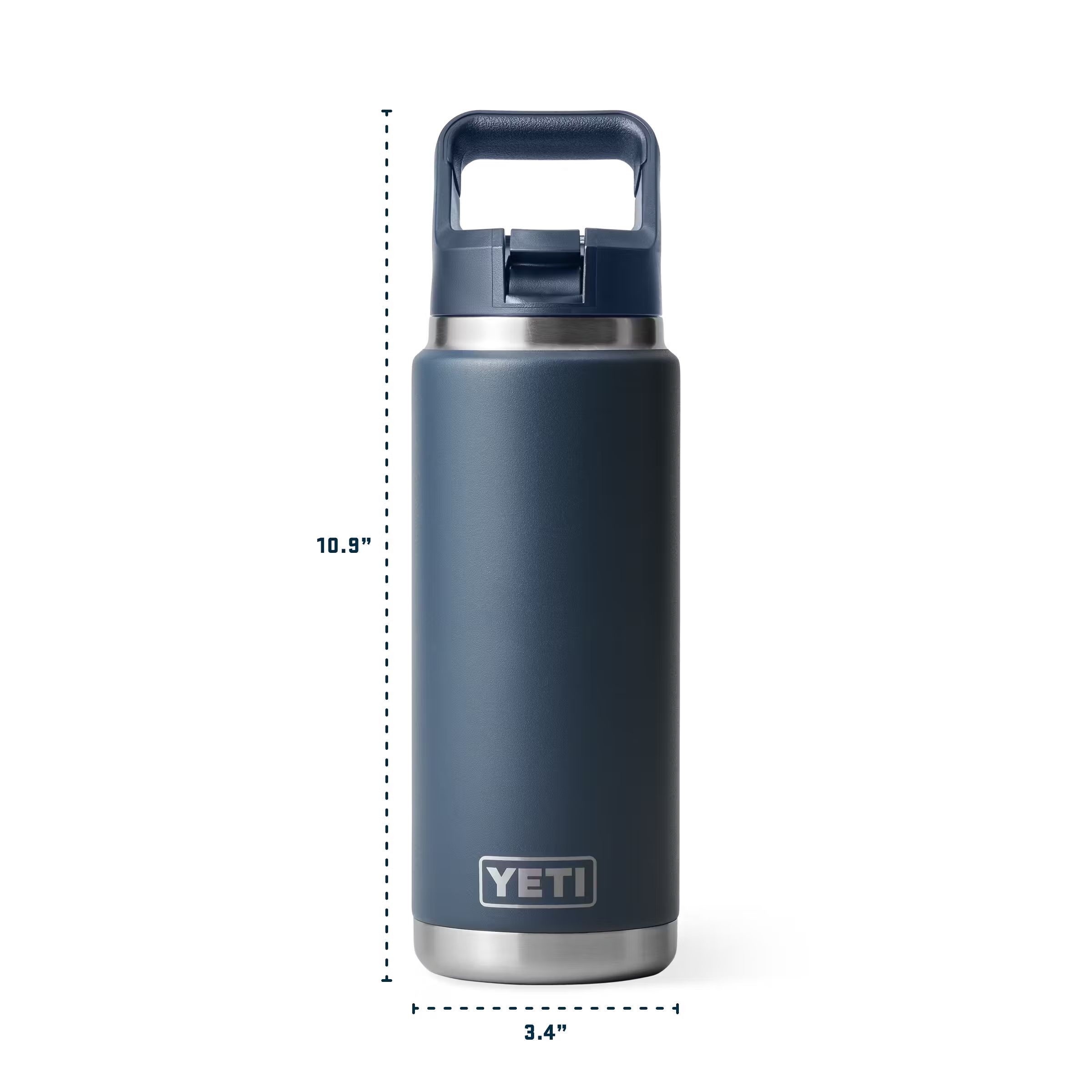 Toronto Maple Leafs YETI Rambler 26 oz Straw Water Bottle