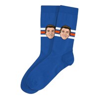 Edmonton Oilers Major League Socks Hyman Player Socks Front_Flat