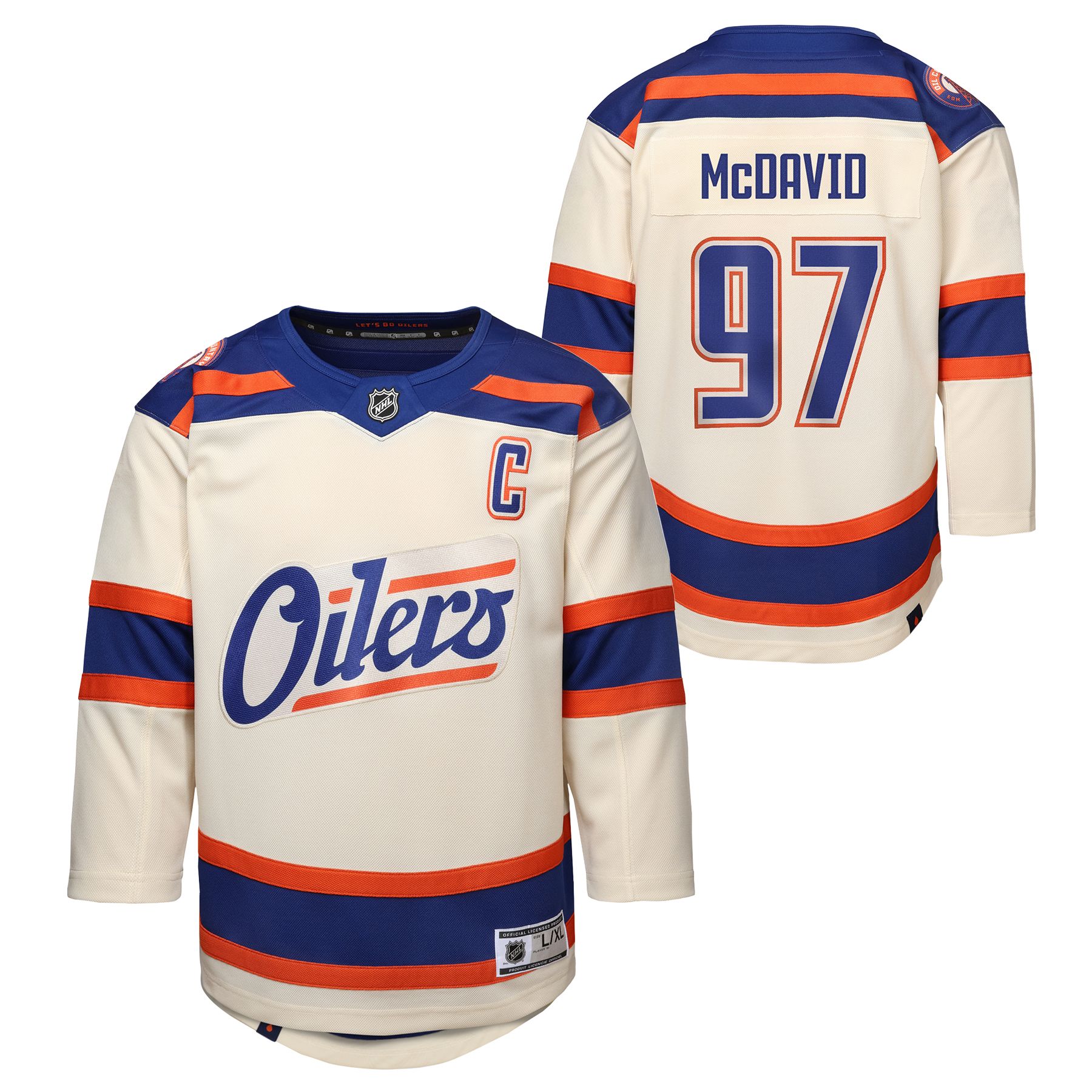NHL Child Edmonton Oilers McDavid Alternate Jersey