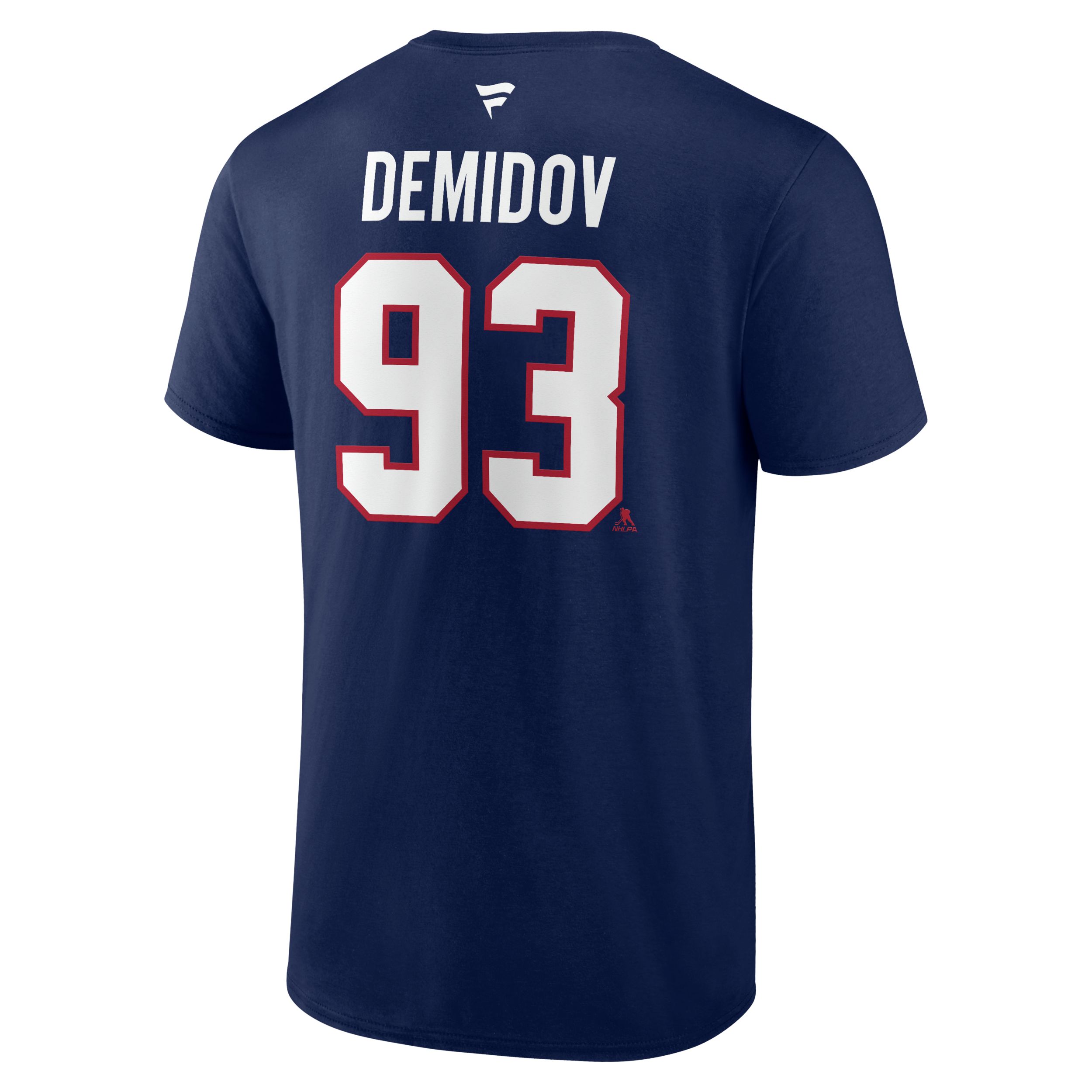 Montreal Canadiens Fanatics Demidov Name & Number Tee