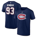 Montreal Canadiens Fanatics Demidov Name & Number Tee Composite_or_Mixed