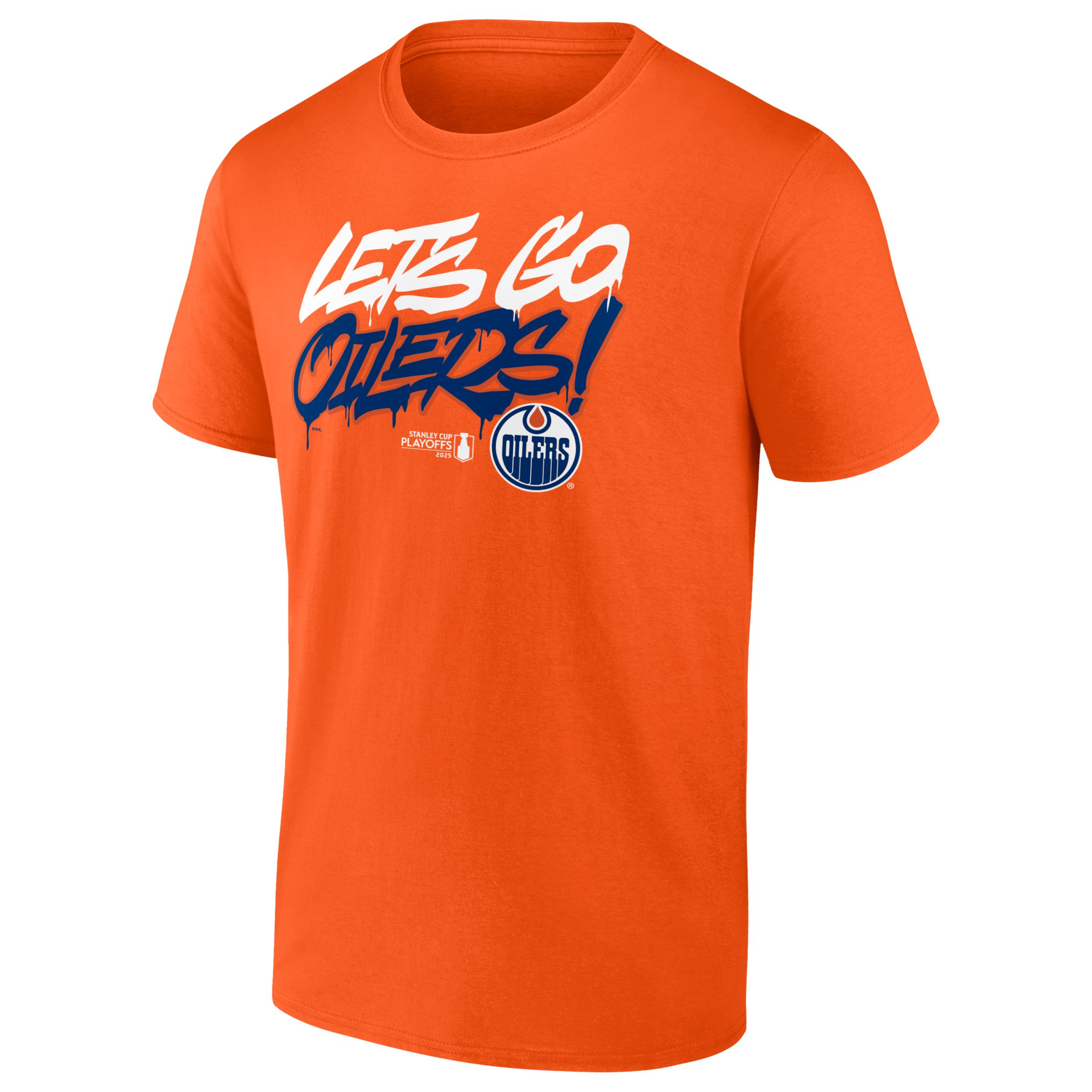 Fanatics Edmonton Oilers Lets Go Oilers NHL T-shirt