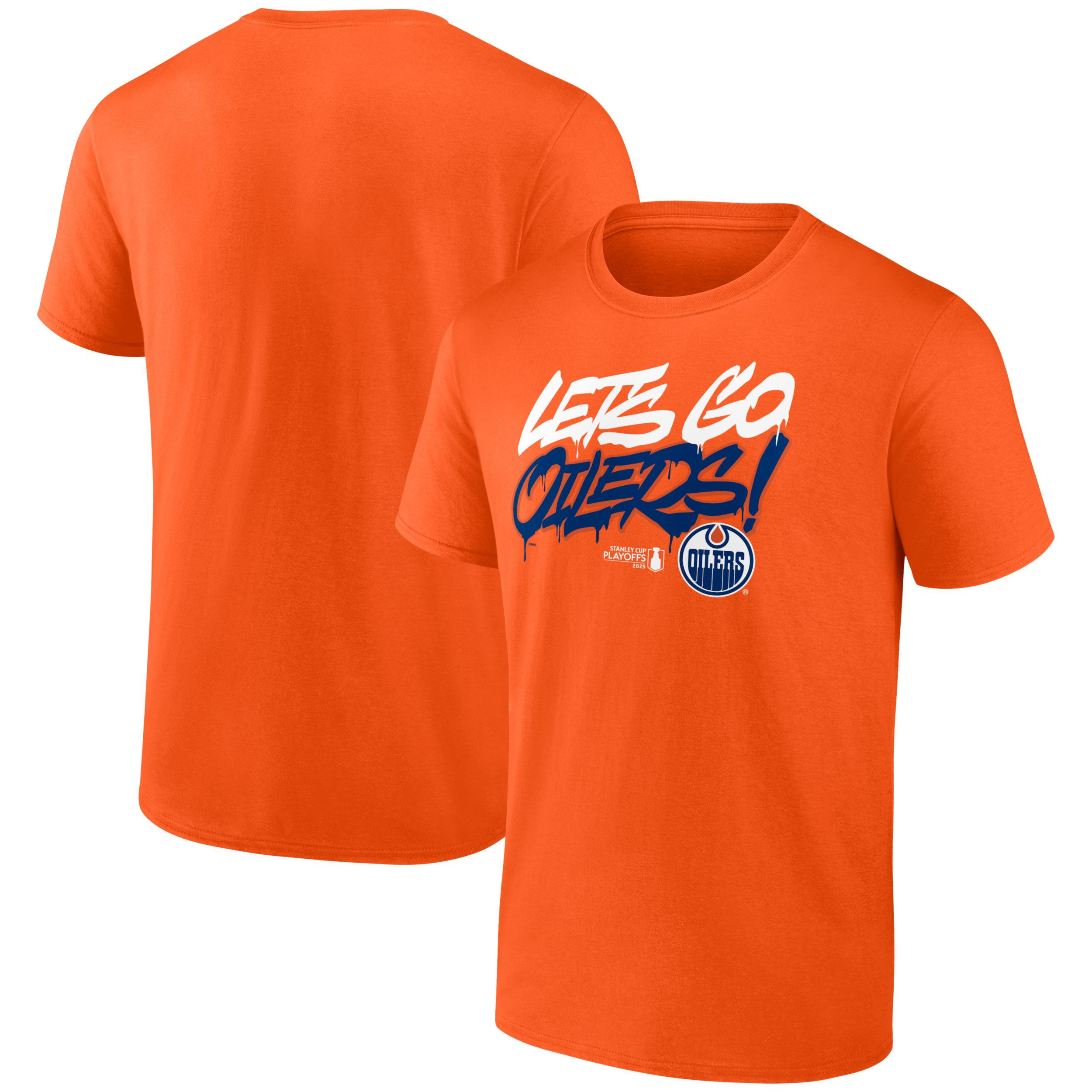 Fanatics Edmonton Oilers Lets Go Oilers NHL T-shirt