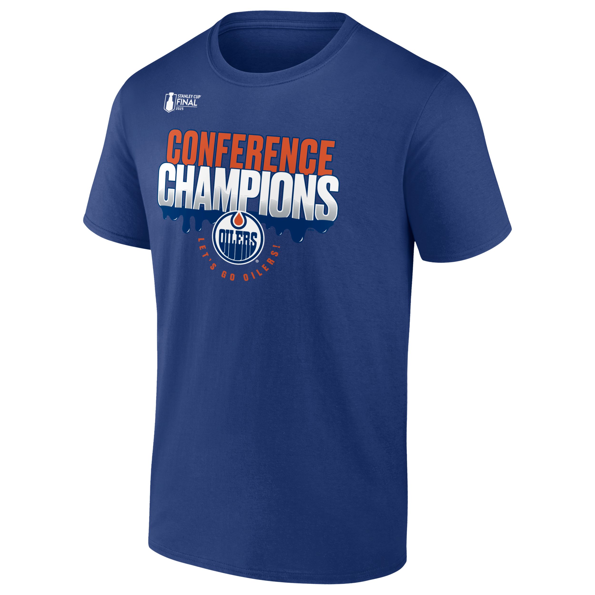 Edmonton Oilers Fanatics 2025 Conference Champions Hometown T-shirt