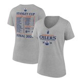 Edmonton Oilers Fanatics Women's 2026 Finals Roster T-Shirt Composite_or_Mixed