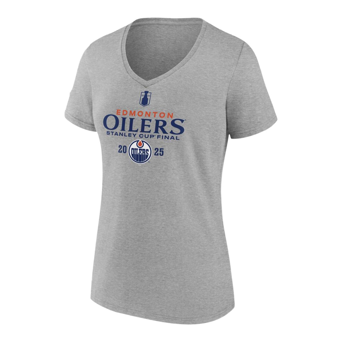 Edmonton Oilers Fanatics Women's 2025 Stanley Cup Final Roster T-shirt