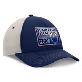 Edmonton Oilers Fanatics 2025 Finals NHL Official Locker Room Cap Front_Angled_Right