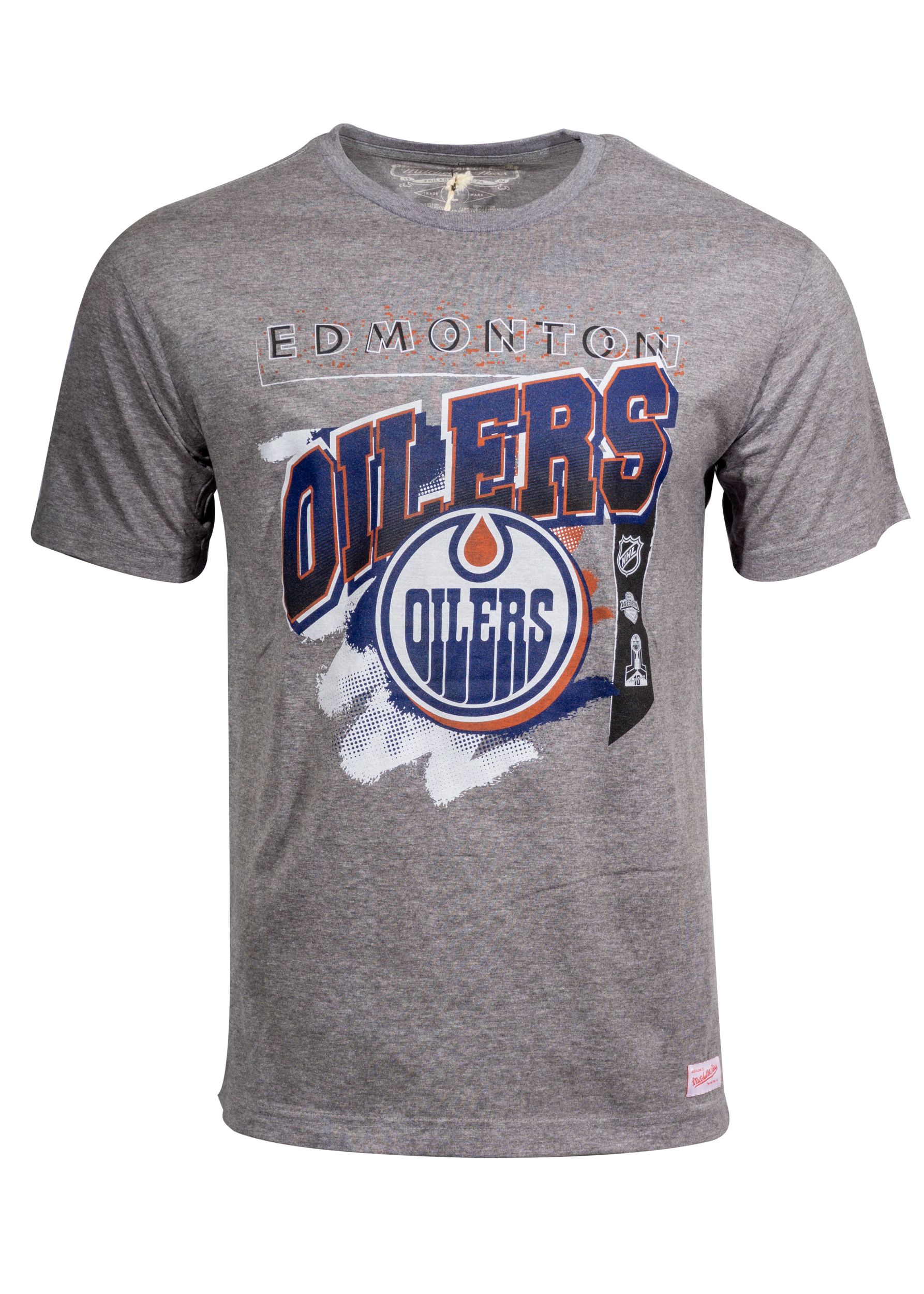 Edmonton Oilers Mitchell & Ness Trash Polka T-Shirt