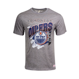 Edmonton Oilers Mitchell & Ness Trash Polka T-Shirt Front_Flat