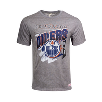 Edmonton Oilers Mitchell & Ness Trash Polka T-Shirt Front_Flat