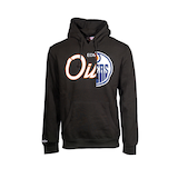 Edmonton Oilers Mitchell & Ness Split Hoodie Front_Flat