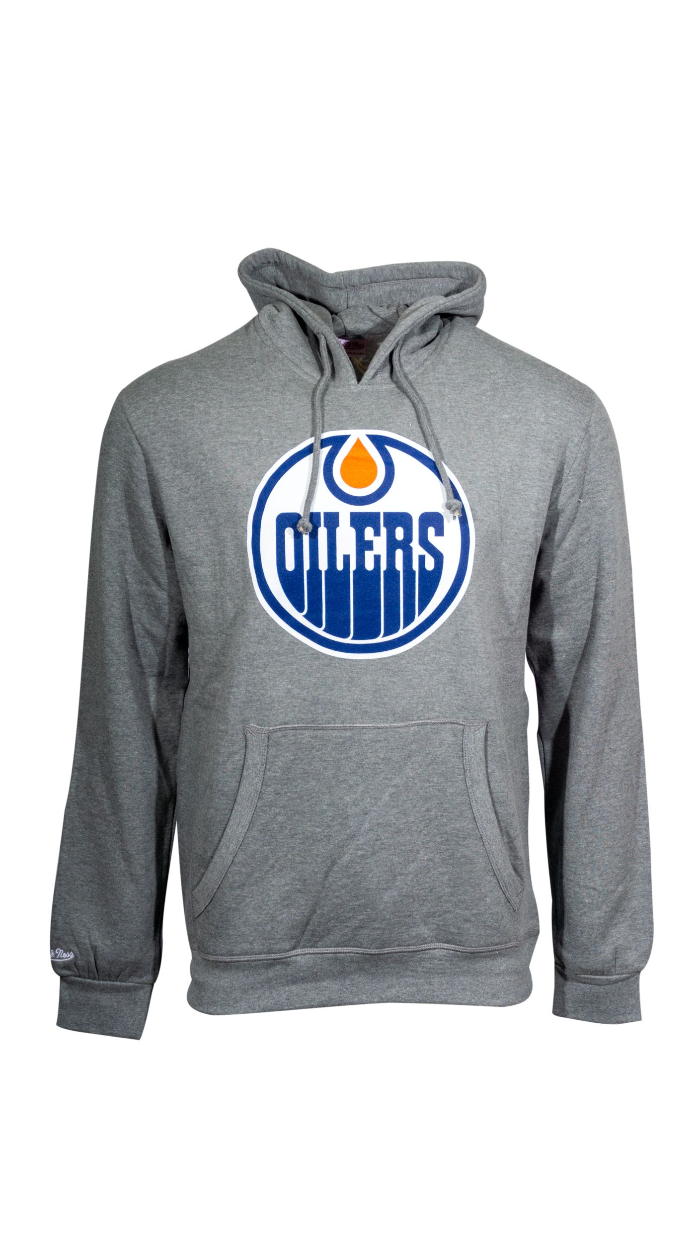 Edmonton Oilers Mitchell & Ness Primary Logo Hoodie