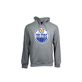 Edmonton Oilers Mitchell & Ness Primary Logo Hoodie Front_Flat