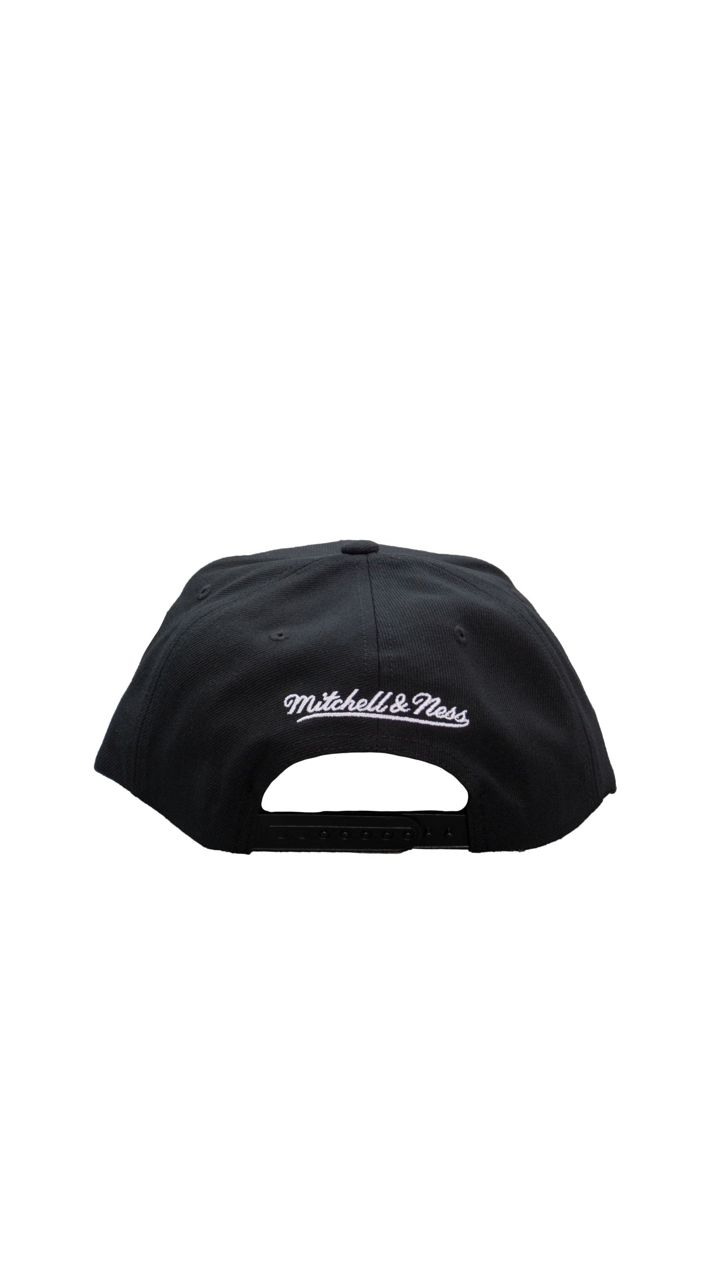 Edmonton Oilers Mitchell & Ness Line Work Snapback Cap