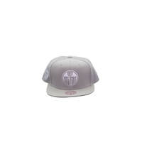 Edmonton Oilers Mitchell & Ness Evergreen Snapback Cap Front_Flat