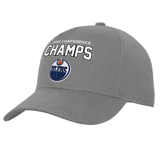 Edmonton Oilers NHL Youth Western Conference Champions Slouch Cap