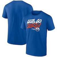 Fanatics Edmonton Oilers Lets Go Oilers NHL T-shirt Composite_or_Mixed