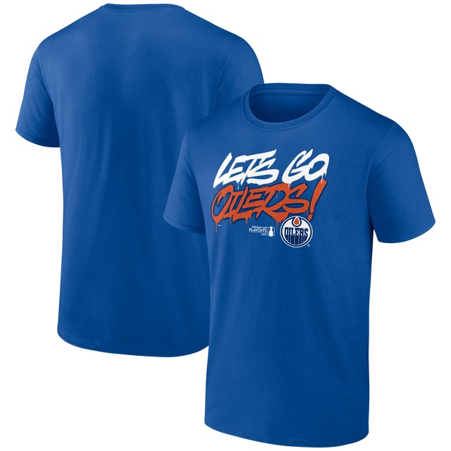 Fanatics Edmonton Oilers Lets Go Oilers NHL T-shirt