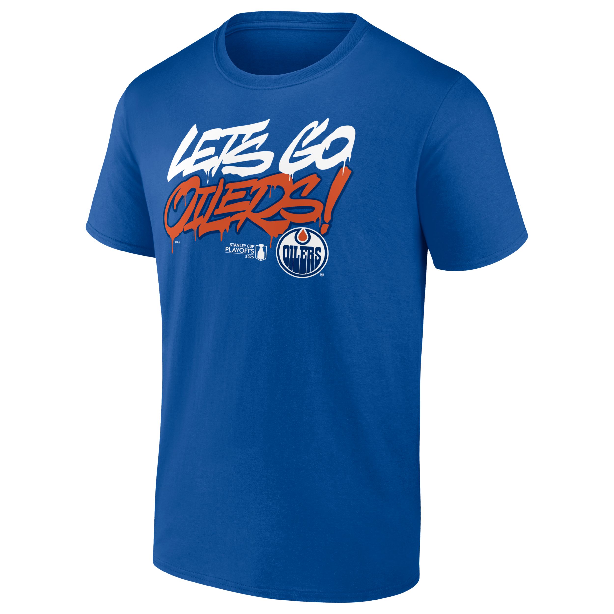 Fanatics Edmonton Oilers Lets Go Oilers NHL T-shirt