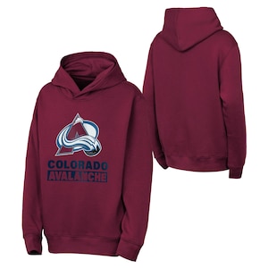 Youth Colorado Avalanche Back To Basics Hoodie