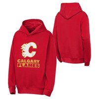 Youth Calgary Flames Back To Basics Hoodie Composite_or_Mixed