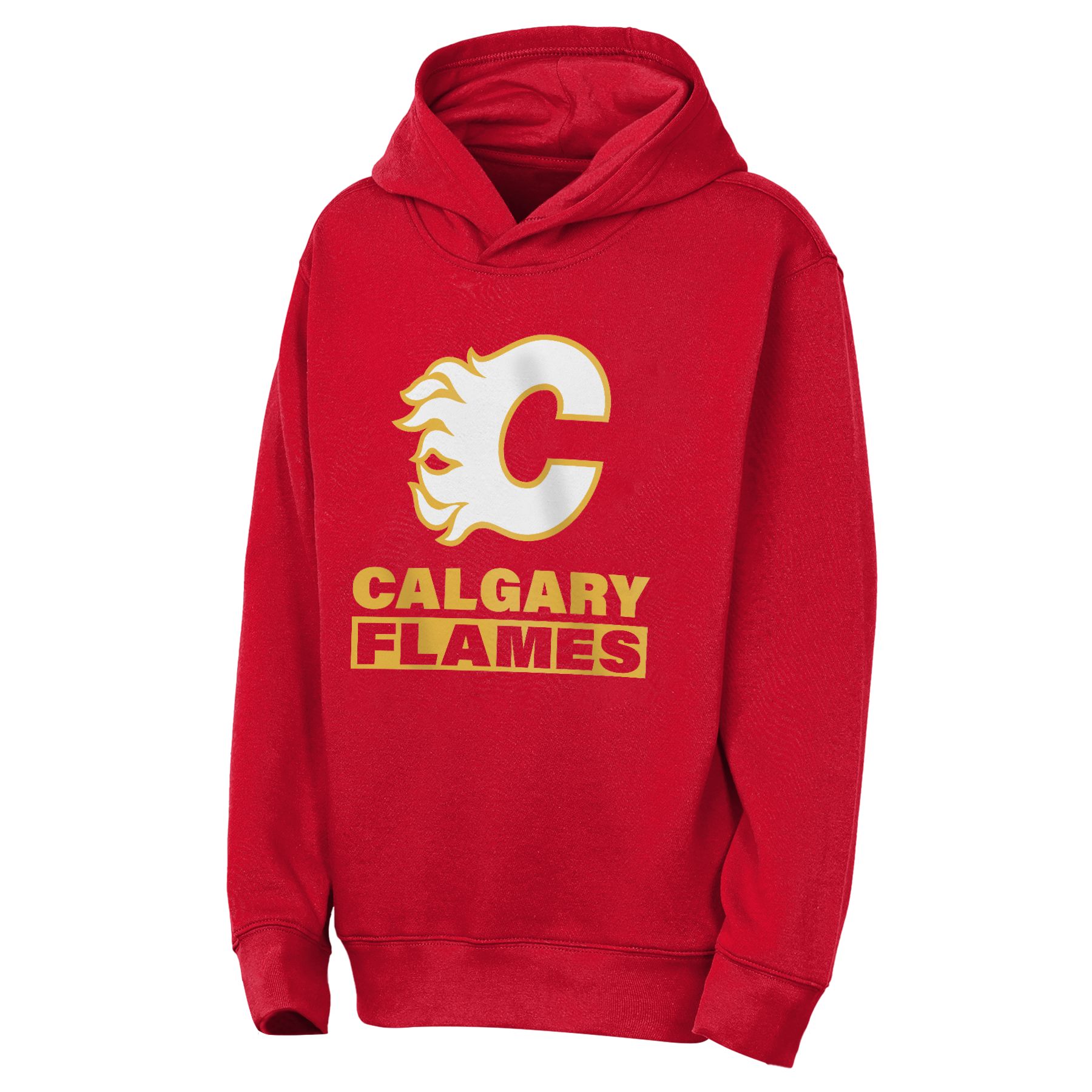 Youth Calgary Flames Back To Basics Hoodie