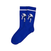 Toronto Maple Leafs Matthews Major League NHL Collectible Socks Side_Left