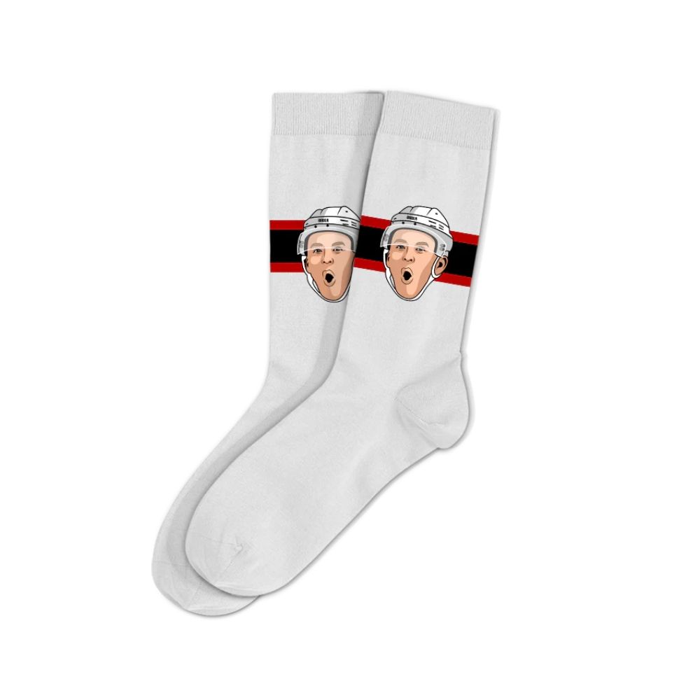 Ottawa Senators Tkachuk Major League NHL Collectible Socks