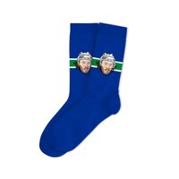 Vancouver Canucks Hughes Major League NHL Player Socks Side_Left