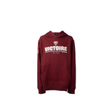 Youth Montreal Victoire Bauer PWHL Hoodie Front_Flat