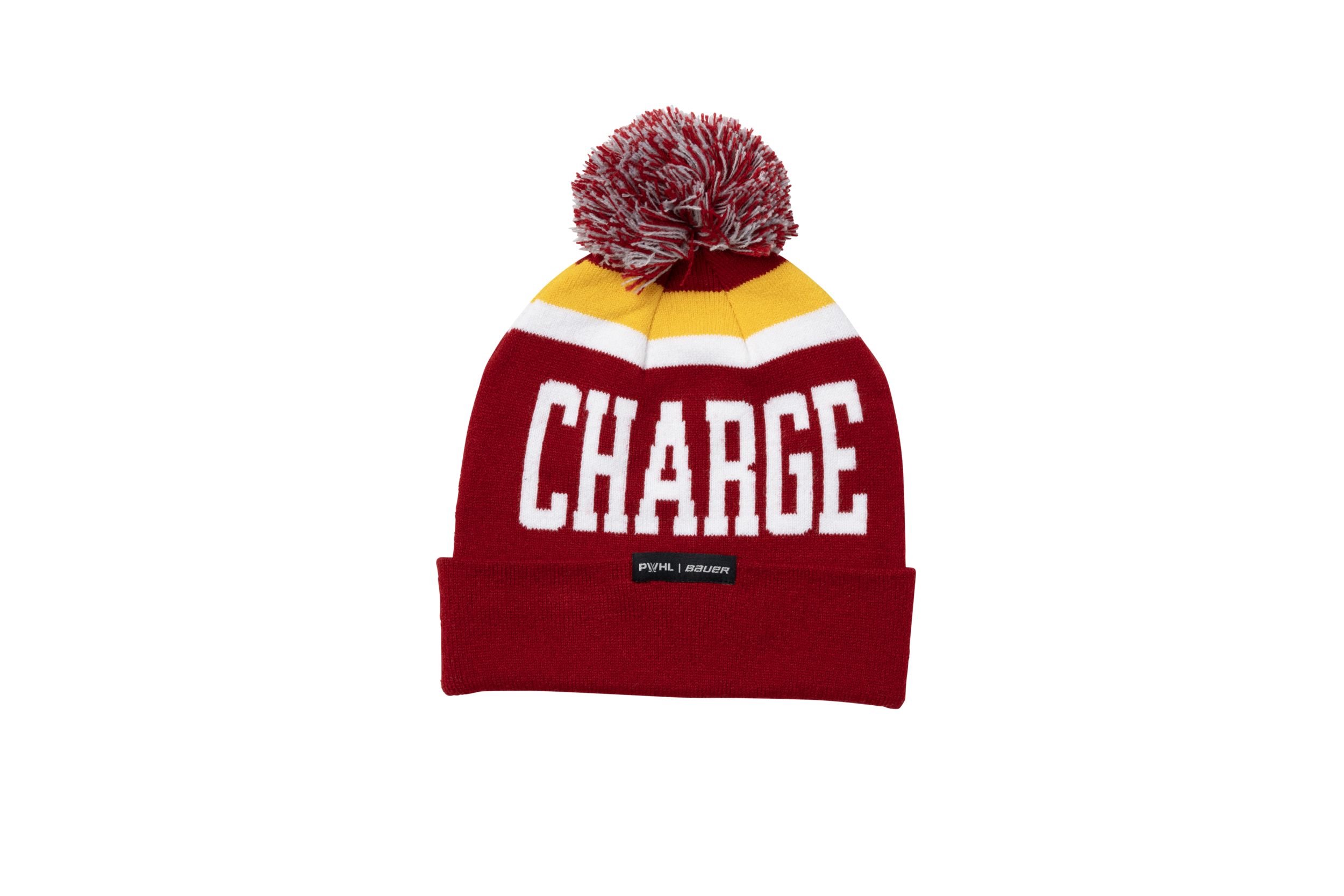 Ottawa Charge Bauer Senior PWHL Patch Knit Pom Hat