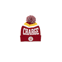 Ottawa Charge Bauer Senior PWHL Patch Knit Pom Hat Front_Flat