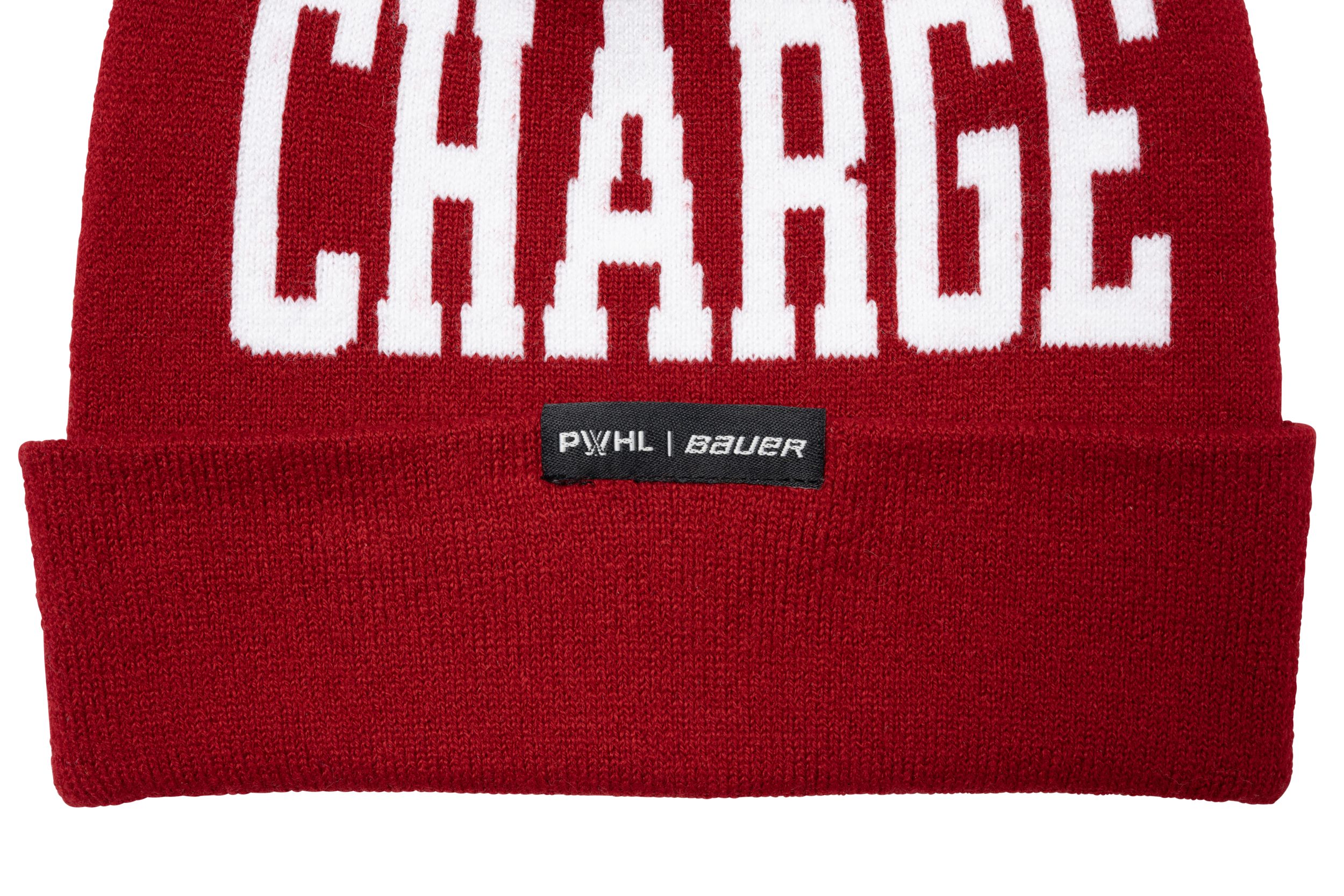 Ottawa Charge Bauer Senior PWHL Patch Knit Pom Hat