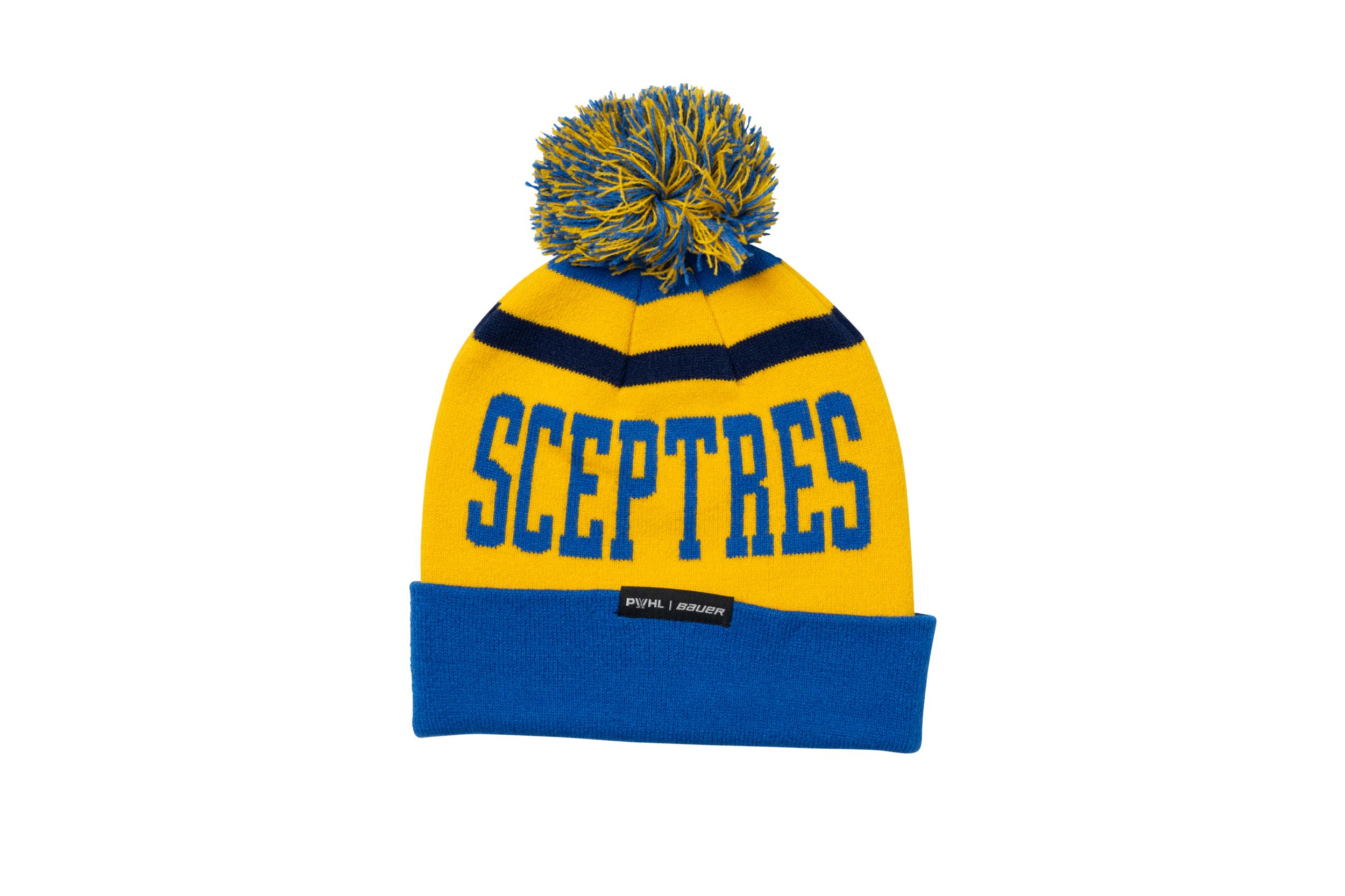 Toronto Sceptres Bauer Senior PWHL Patch Knit Pom Hat