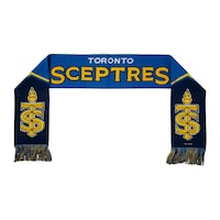Toronto Sceptres Bauer Senior PWHL Team Scarf Front_Flat